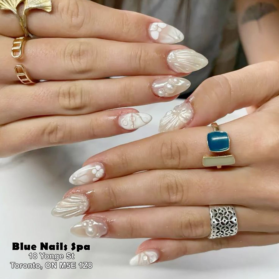 Summer Nails | Blue Nails Spa